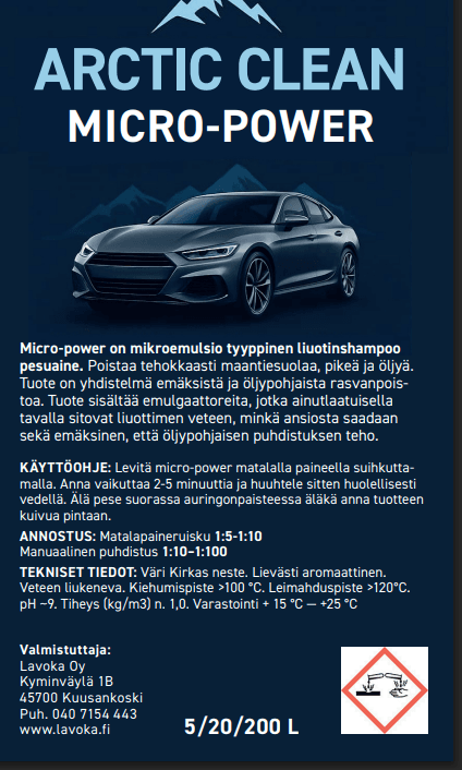 ARCTIC CLEAN Micro-Power