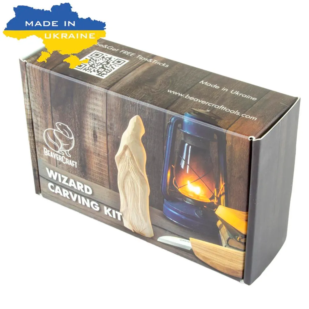 Kaiverrusveitsisarja BeaverCraft velho, aloituspakkaus