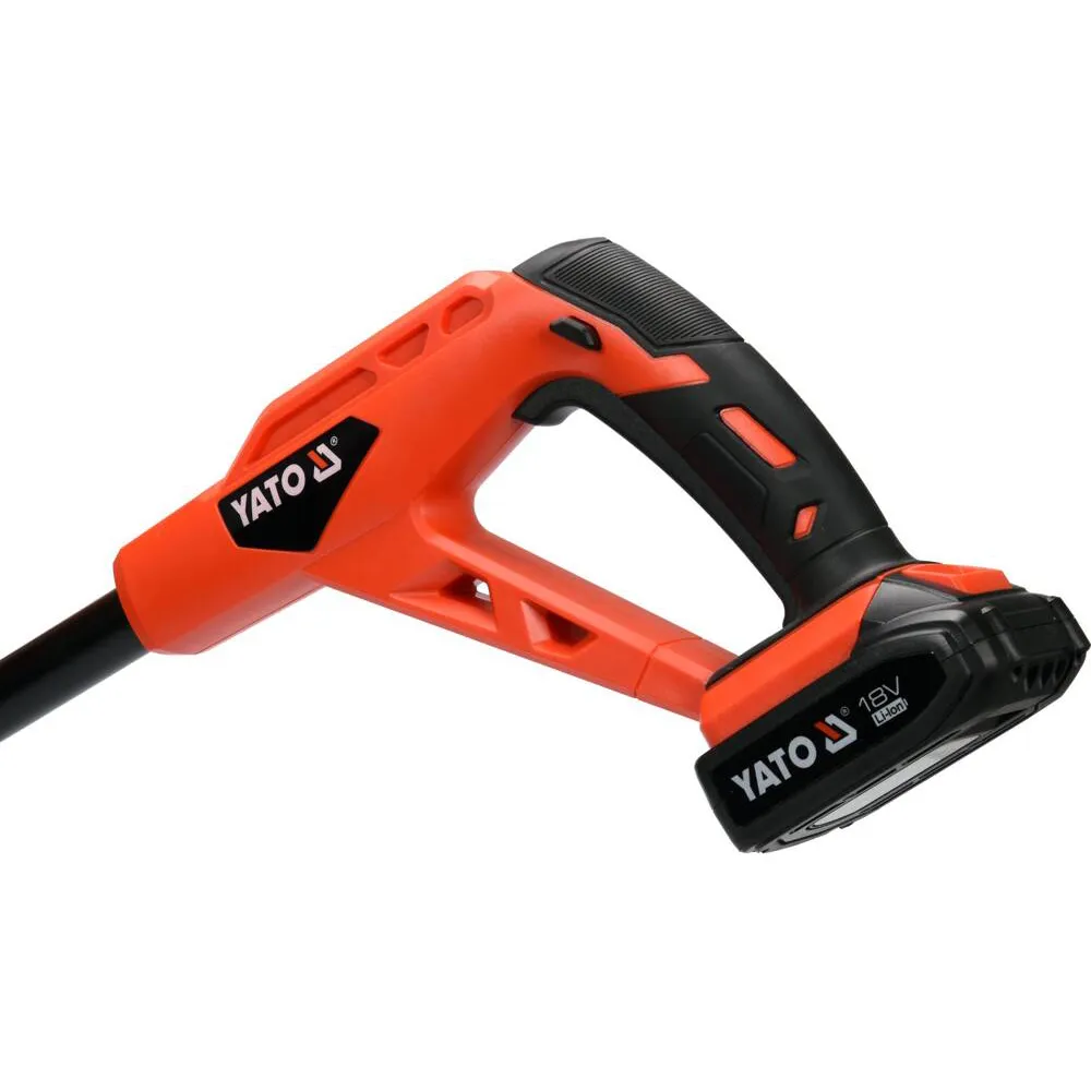 Yato Akkutrimmeri 18V 108-137 cm + 2.0 Ah akku ja laturi sarja 3