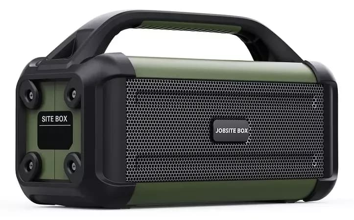 Bluetooth Akkukaiutin 40W 18V runko Tehokas työmaakaiutin