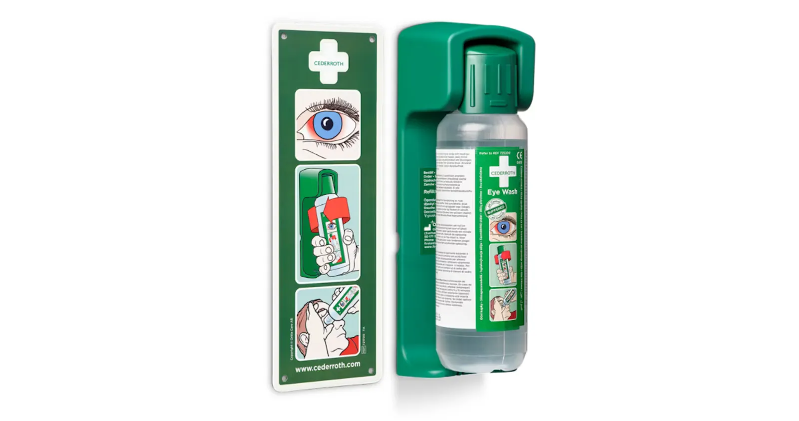 Cederroth Silmänhuuhtelupullo 2 x 500ml