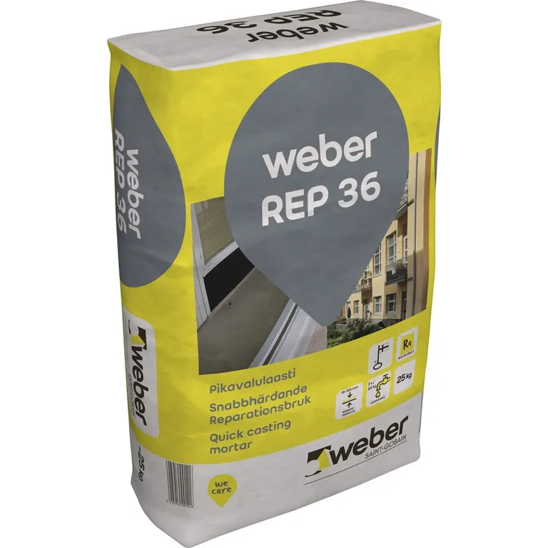 weber REP 36 Pikavalulaasti 25kg 1