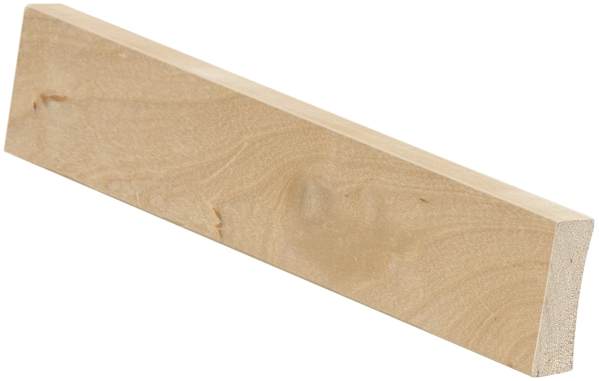 Jalkalista 12x42x3000 Koivu, Lakattu 1