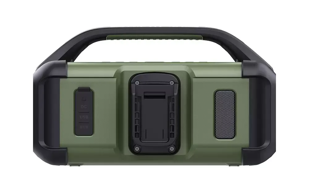 Bluetooth Akkukaiutin 40W 18V runko Tehokas työmaakaiutin