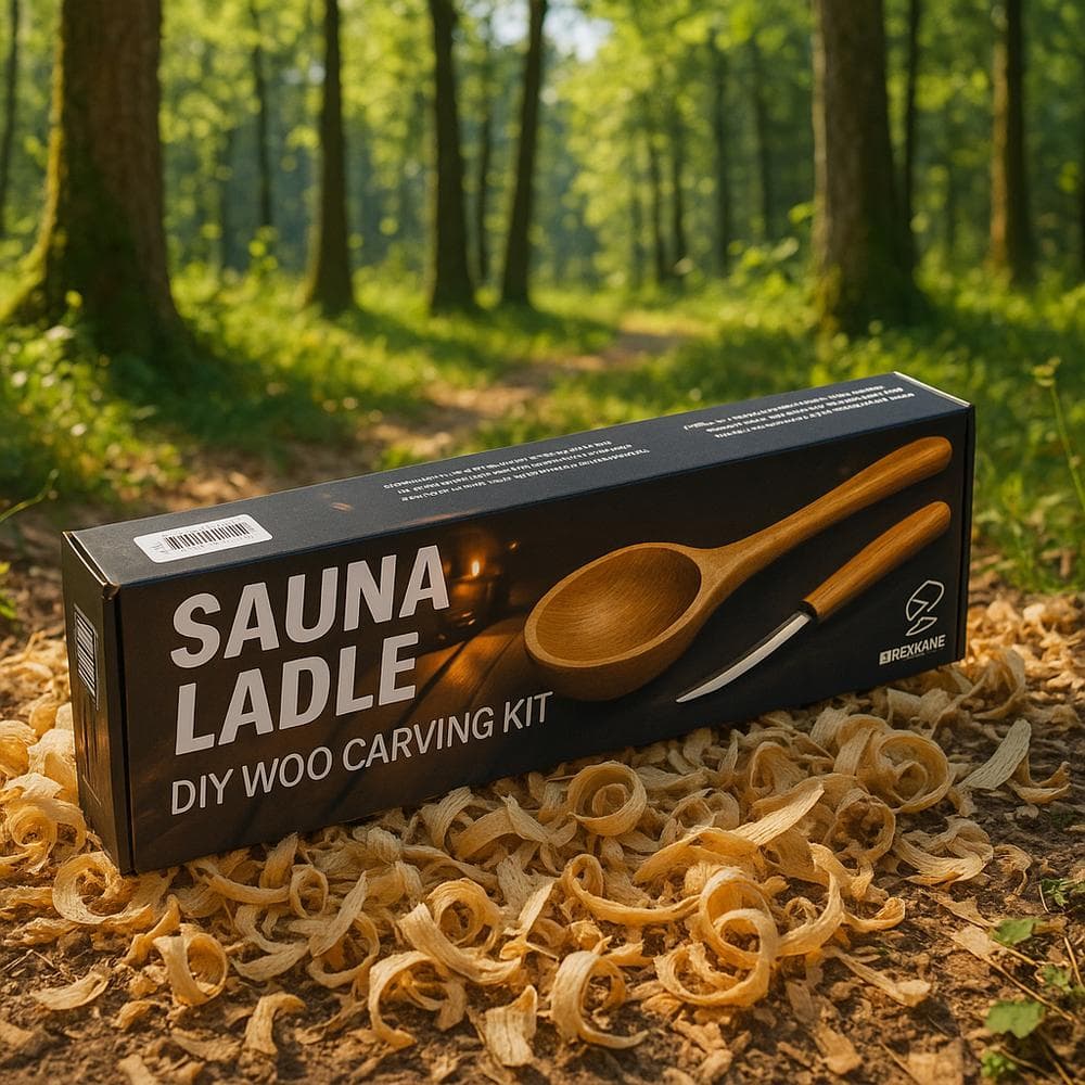 Kaiverrusveitsisarja löylykauha aloituspakkaus