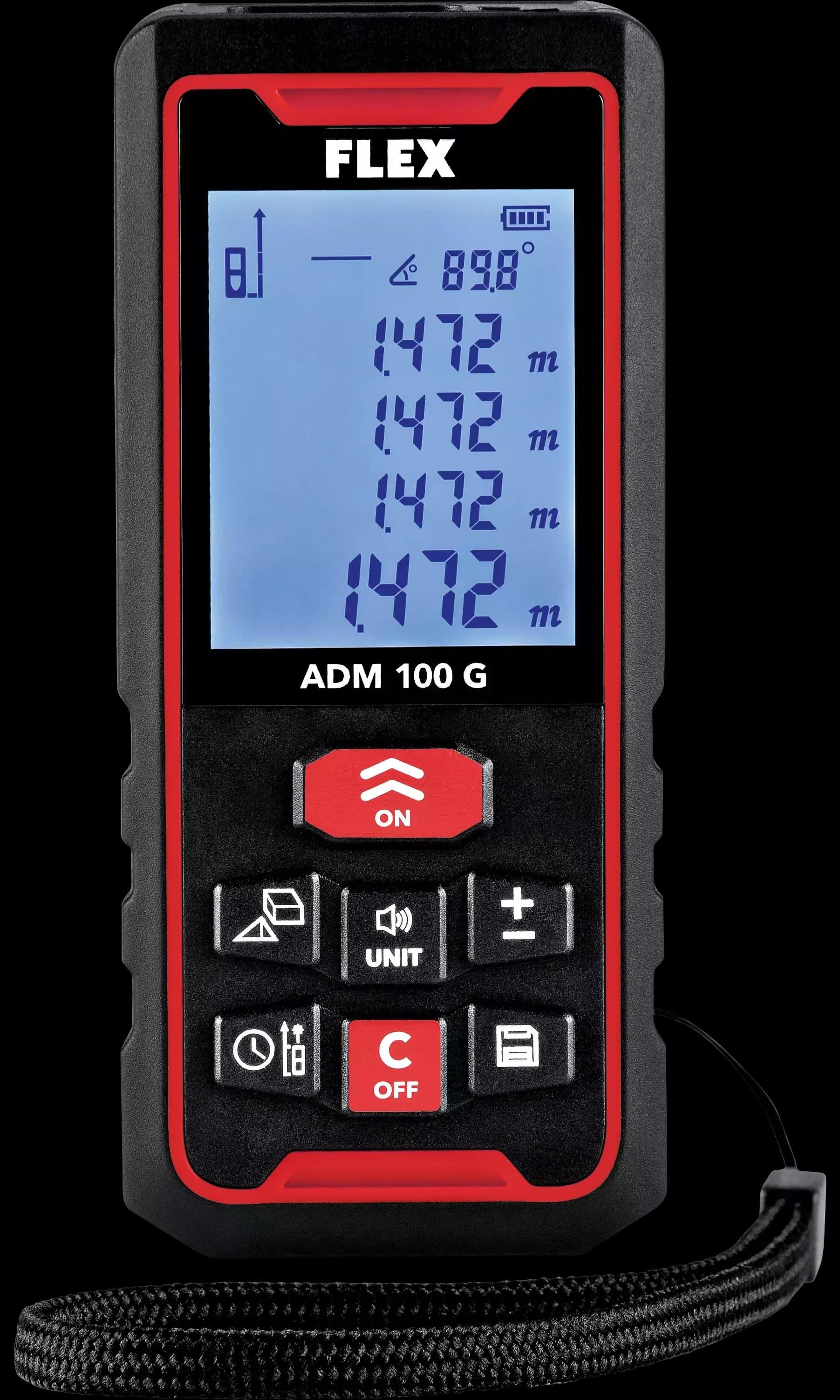 ADM 100 G etäisyysmittari vihreällä säteellä