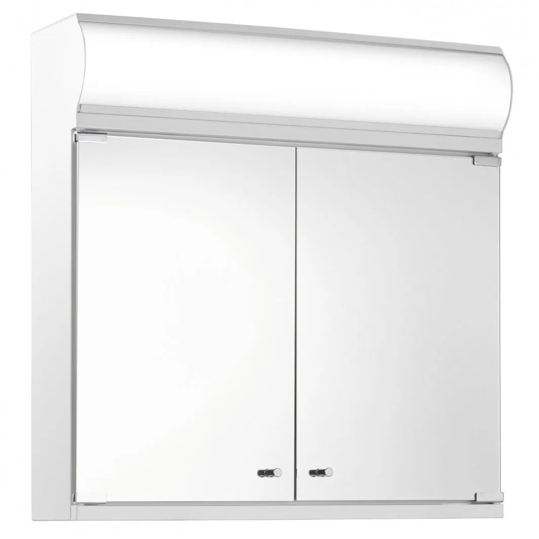 Peilikaappi Nemi vikavirtasuojakytkimellä, 28 W LED, 50 x 62 cm