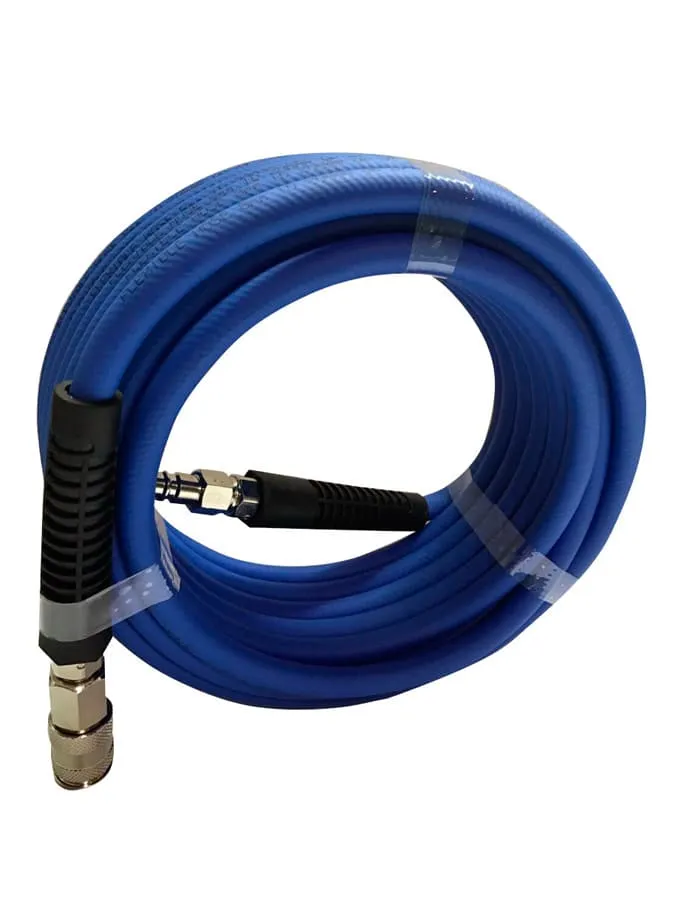 Viimeistelyletku blue 8 mm/10 m pyörivät liittimet
