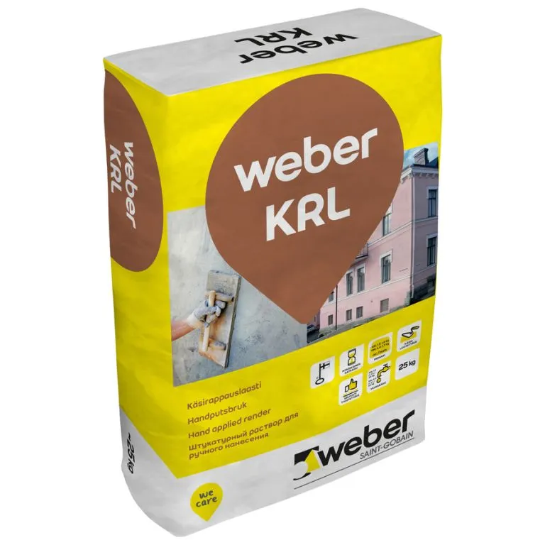weber KRL 1.5 Käsirappauslaasti pinta 25 kg