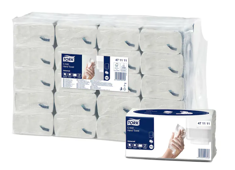 Tork C-fold käsipyyhe H3 20kpl/säkki
